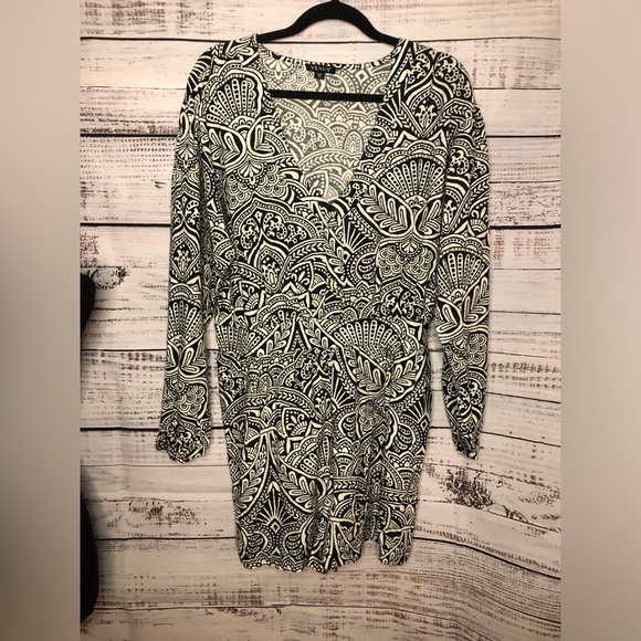 Cotton linen printed romper - Picture 5 of 13